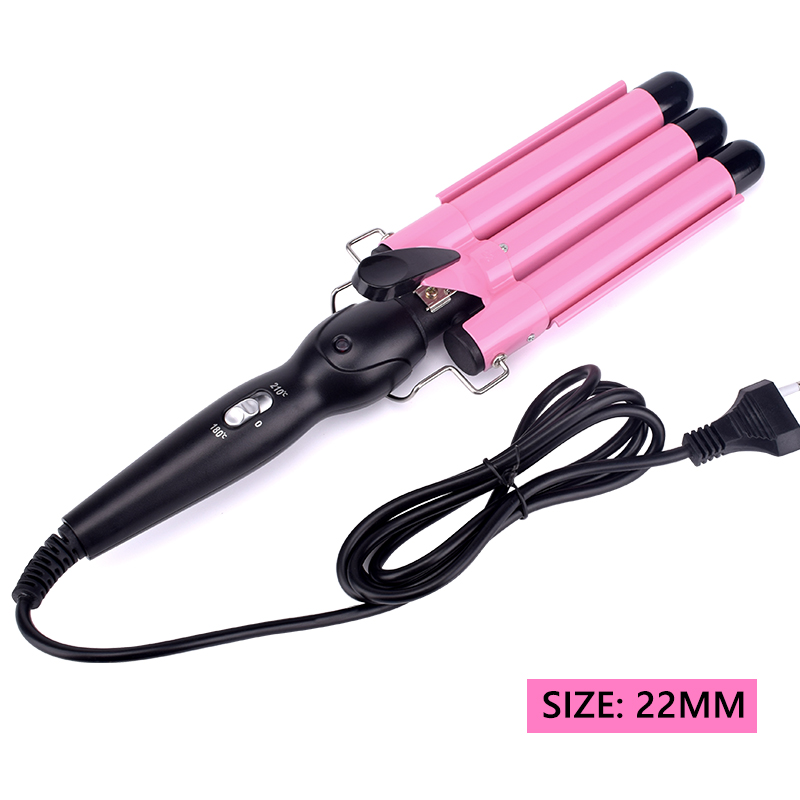 Best Price For Professional Hair Curling Iron Ceramic Triple Barrel