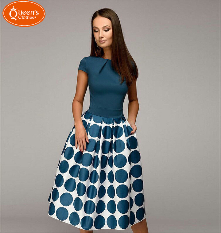 model, spring and summer model, big wave point, splice, dress