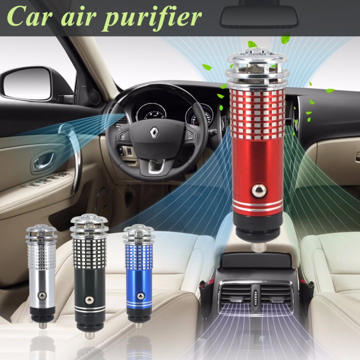 car auto air purifier oxygen bar ionizer car interior decoration