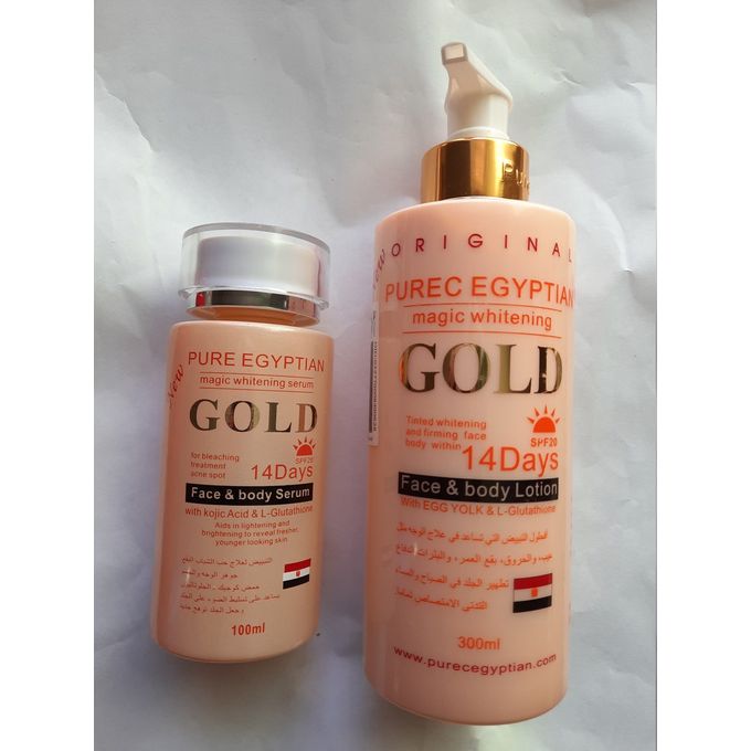 Black Friday Discounts For Egyptian Magic Whitening Gold Set Lotion Serum