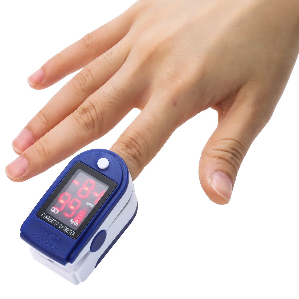 instant read digital pulse oximeter health monitoring fingertip