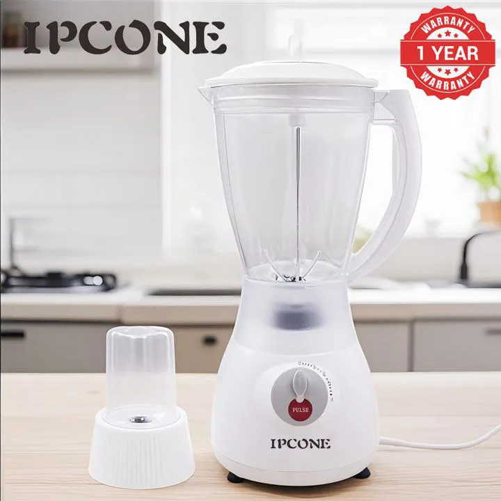 IPCONE 1.5L 2 In 1 Motor Stainless Steel Blender HT-JD-004 Quality With Grinder Juicer ipcone blender Ipcone blender