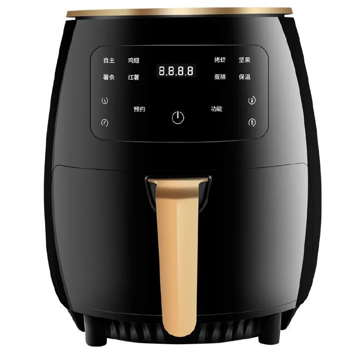 VL-AF8006 Air Fryer Volsmart 6L Electric Air Fryer Volsmart Air Fryer air fryer black 6Litre Digital Air Fryer for Healthier Meals airfryer airfryer fry airfryer fries Chicken Wings