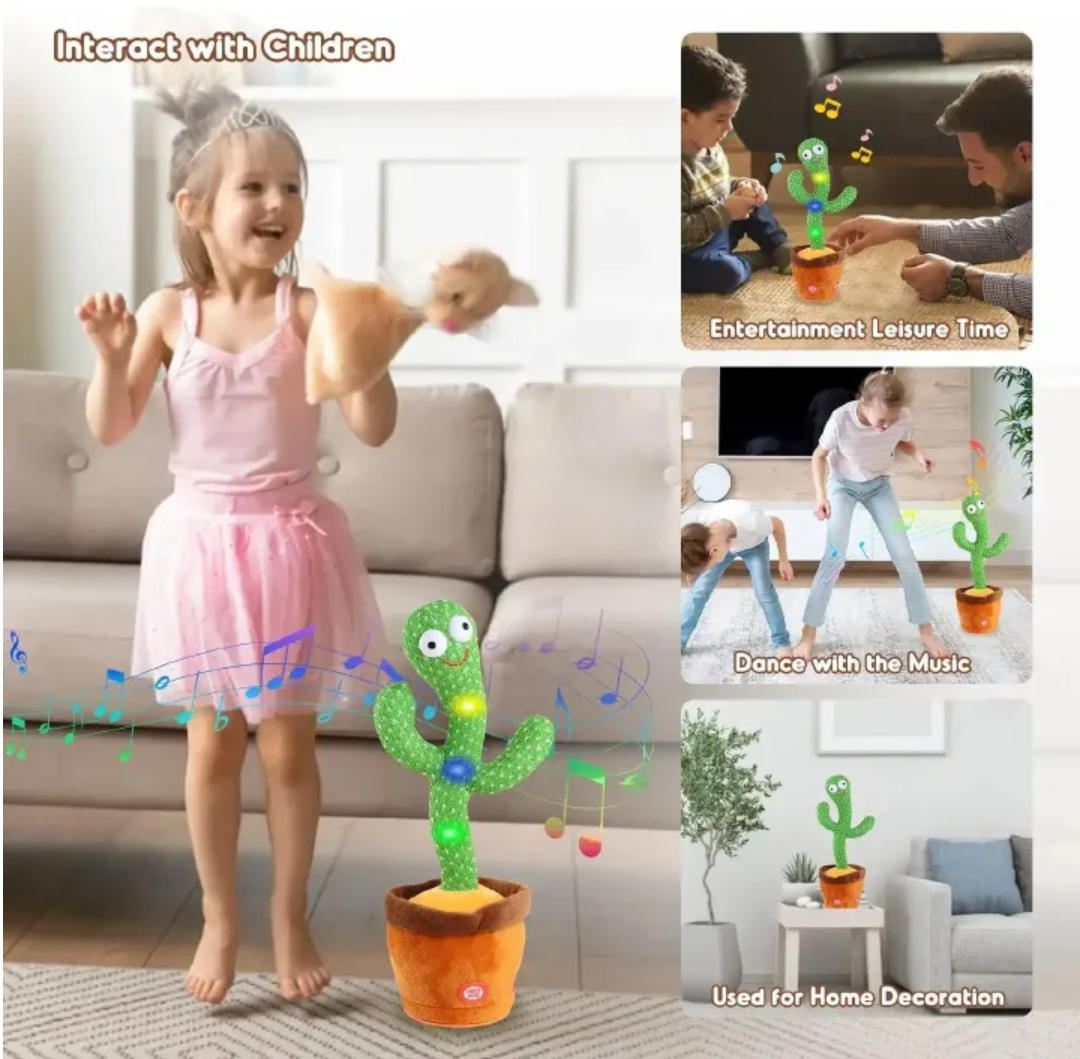 Talking Cactus Baby Toy Dancing Cactus
