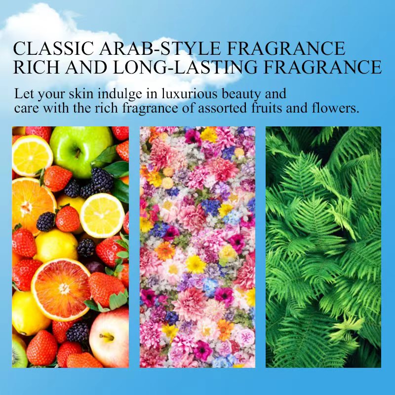 DR.DESS RAOHBA Body Mist Spray sweet and warm Scent dominated by vanilla, oud, and sugar Long lasting fragrance