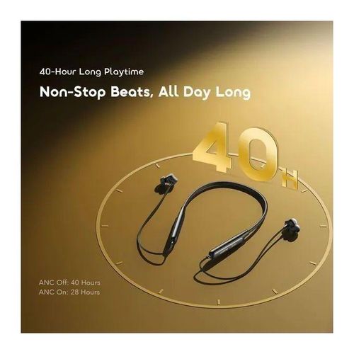 Oraimo Necklace 5 Wireless Neckband Earphones, ANC Noise Cancellation, 40H Playtime, Bluetooth 5.4, Fast Charging, Sound360 Spatial Audio, Magnetic Earbuds Kenya