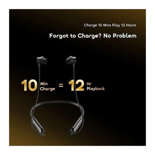 Oraimo Necklace 5 Wireless Neckband Earphones, ANC Noise Cancellation, 40H Playtime, Bluetooth 5.4, Fast Charging, Sound360 Spatial Audio, Magnetic Earbuds Kenya