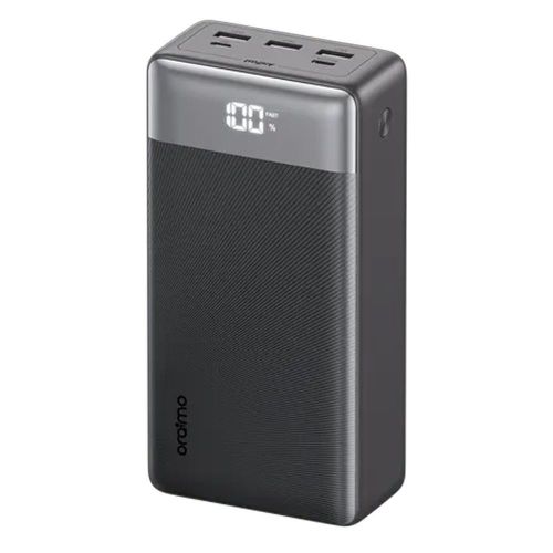 Oraimo PowerBox 400 Vision 40000mAh 22.5W Fast Charging Power Bank, USB-C PD QC3.0 Portable Charger, 4 Outputs, Smart LED Display, High Capacity Backup Battery Kenya