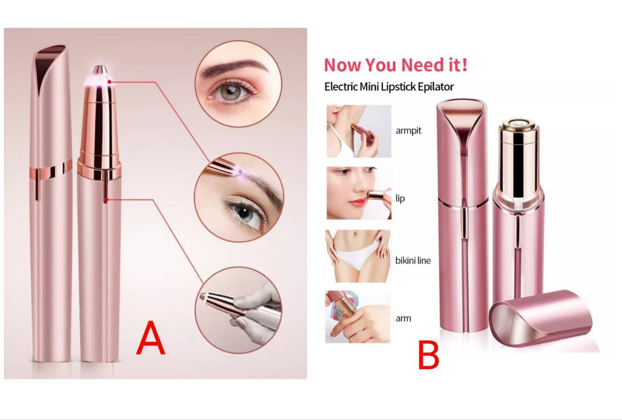 ON STOCK🦋Battery powered Flawless facial hair shaver and eye brow shaper🔥Achieve smooth, hair-free skin and perfectly shaped eyebrows with this Battery-Powered Flawless Facial Hair Shaver & Eyebrow