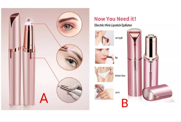 ON STOCK🦋Battery powered Flawless facial hair shaver and eye brow shaper🔥Achieve smooth, hair-free skin and perfectly shaped eyebrows with this Battery-Powered Flawless Facial Hair Shaver & Eyebrow
