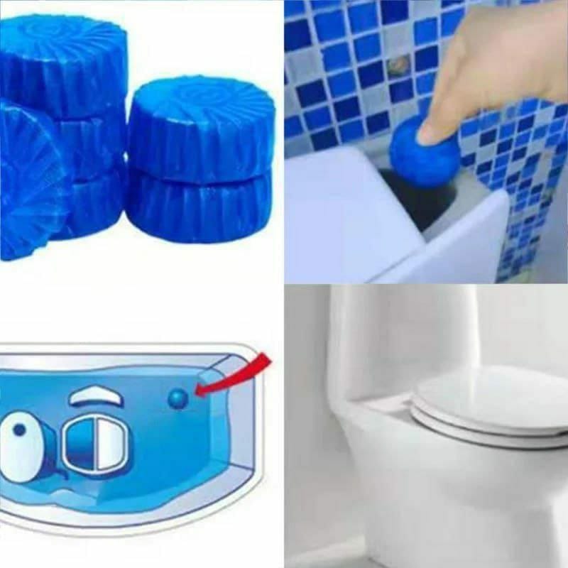 restocked🦋10piece blue bubble toilet cleaner, toilet deodorant ,fresh fragrance🎉Maintain a clean, fresh, and hygienic toilet with this pack of 10 Pcs Long-Lasting Blue Bubble Toilet Tank Cleaner Tab