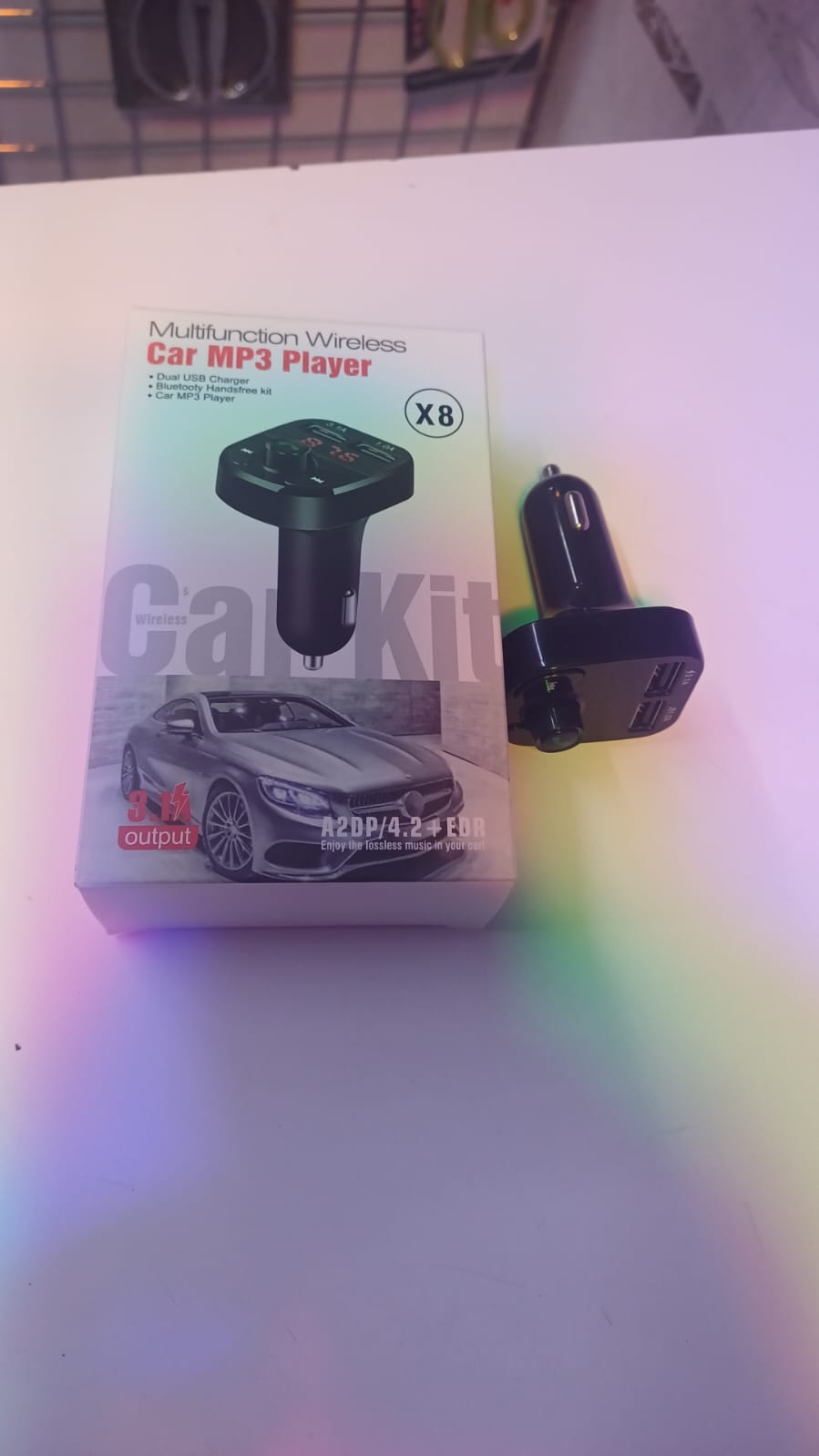 OFFER‼️OFFER‼️Car Bluetooth Modulator With FM Radio/SD CARD/ USB‼️ Supports Bluetooth audio playback and Bluetooth hands-free calling. Support intelligent APP function, lossless high-quality audio dec