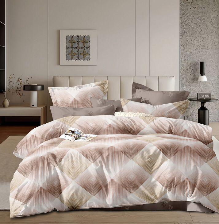 🌺 Binded duvet, one bedsheet and two pillowcase: Size 5 x 6 🌺