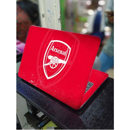 Arsenal Art Laptop Skin Sticker Cover 15.6" Universal Vinyl - Red
