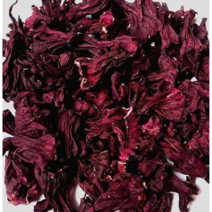 Organic Hibiscus Whole Dried Flowers 100% Natural Herbal Tea Rich in Vitamin C