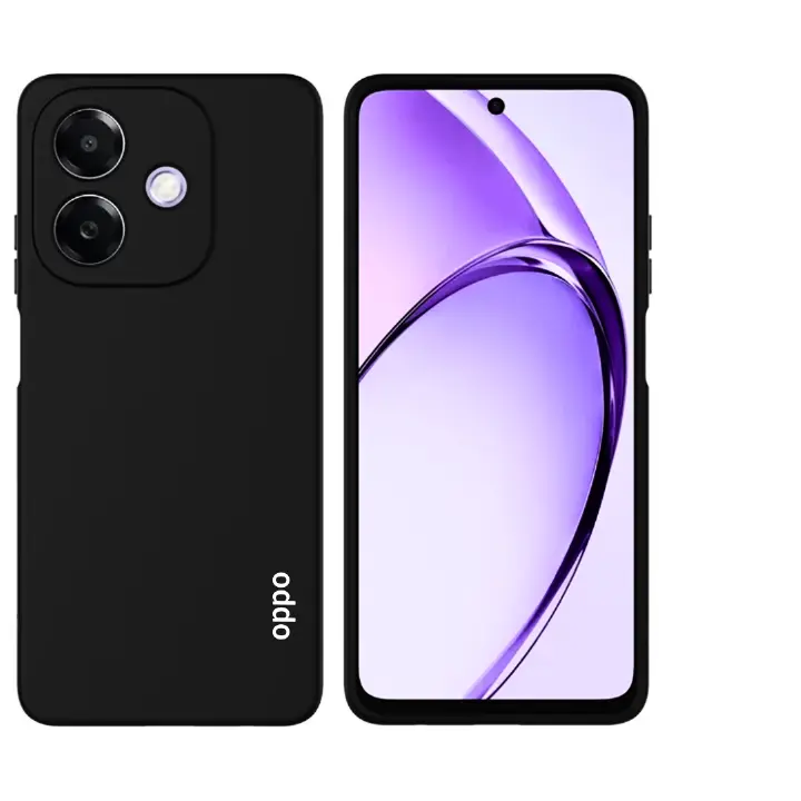 [SUPER DEALS!!!] OPPO A3x 4G/5G / Oppo A3 5G Original Liquid Silicone Phone Case/Cover available in Black, Blue, Light Purple (Lilac) & Pink