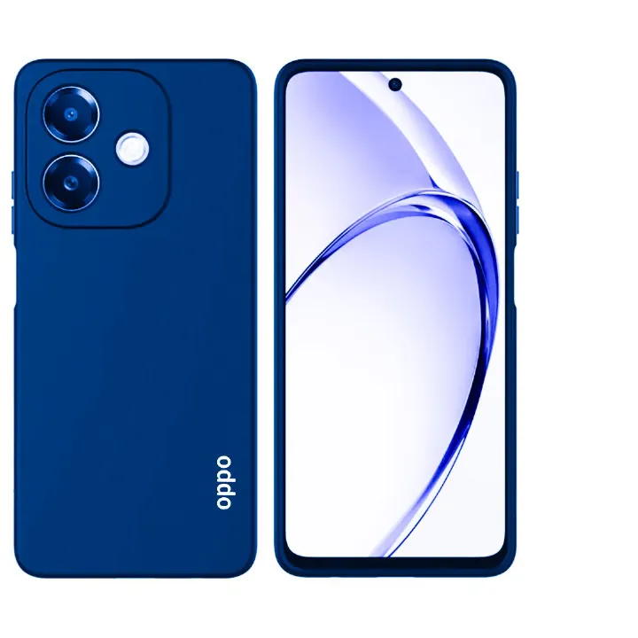 [SUPER DEALS!!!] OPPO A3x 4G/5G / Oppo A3 5G Original Liquid Silicone Phone Case/Cover available in Black, Blue, Light Purple (Lilac) & Pink