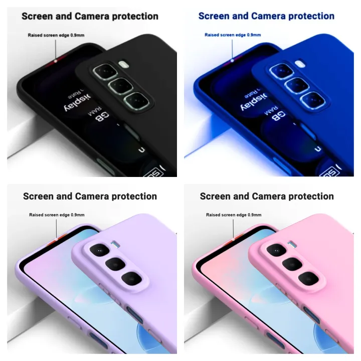 [SUPER DEALS!!!] Infinix Hot 50 Pro+(Plus) , Hot 60 5G/Hot 60i 4G ,Hot 60 Pro, Hot 60 Pro + (Plus) Original Liquid Silicone Phone Case/Cover