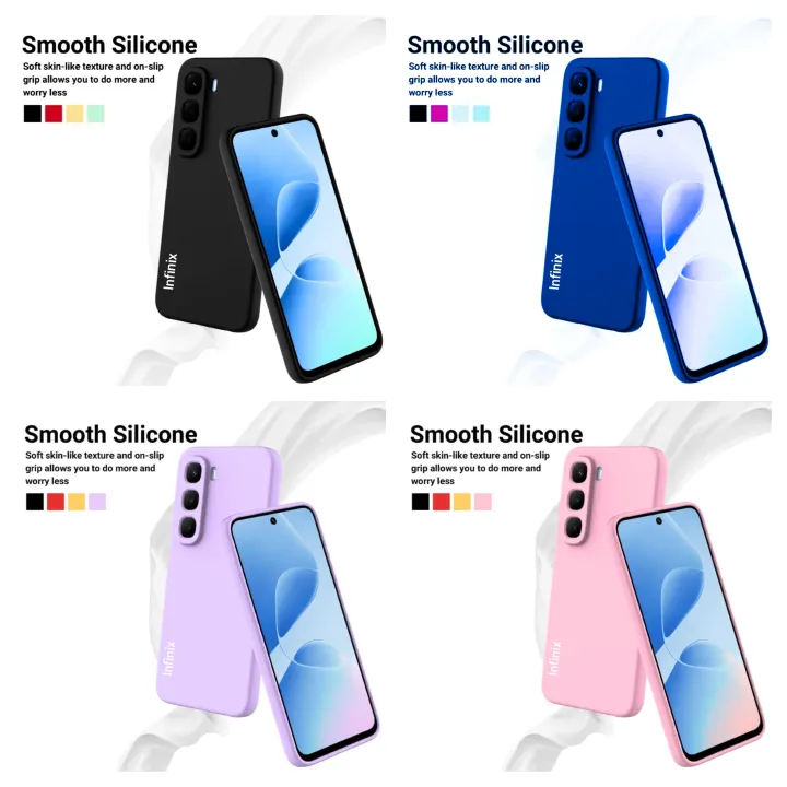 [SUPER DEALS!!!] Infinix Hot 50 Pro+(Plus) , Hot 60 5G/Hot 60i 4G ,Hot 60 Pro, Hot 60 Pro + (Plus) Original Liquid Silicone Phone Case/Cover