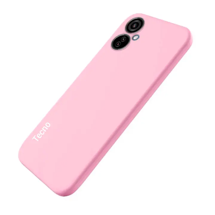 [SUPER DEALS!!!] Tecno Camon 19 / Camon 19 Pro Original liquid Silicone phone Case/Cover available in Black, Blue, Light Purple (Lilac) & Pink