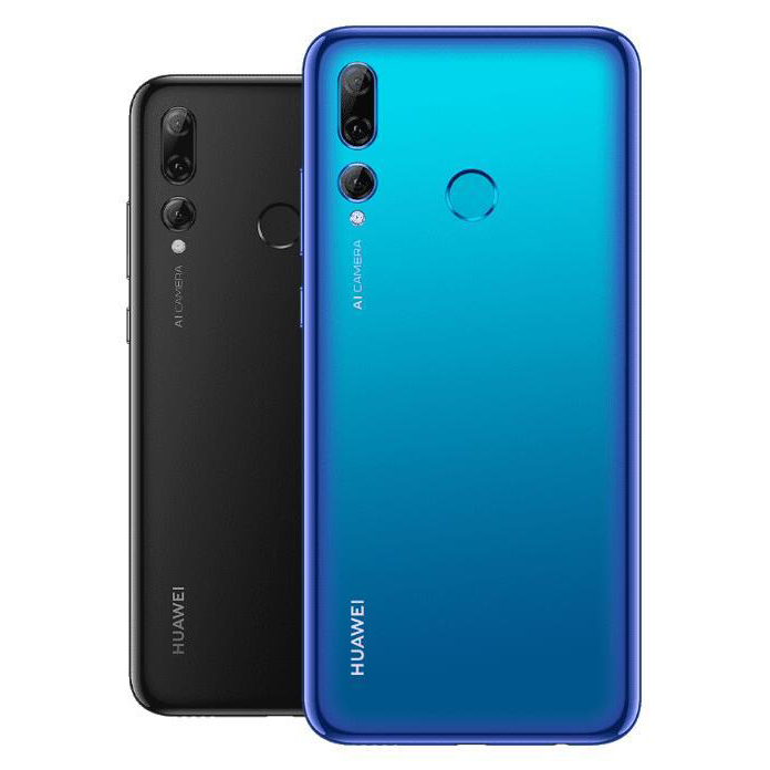 【New Arrival】Refurbished Phone HUAWEI P smart+ 2019  4G+128G 5.65 inches 8MP/16MP 3400mAh Black&Blue with Google Play