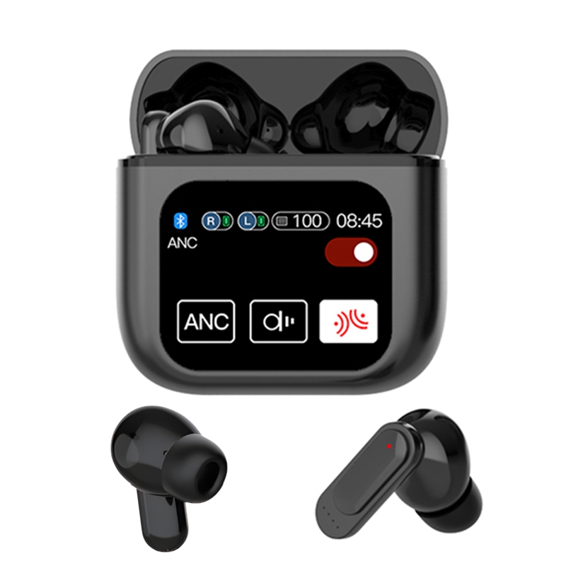 KTech SE-60 Touch Screen Wireless Earbuds Long Endurance with High Fidelity Sound ANC/ENC Noise Cancelling, BT 5.4, & Integrated Touch Control Case, redefines the wireless audio experience