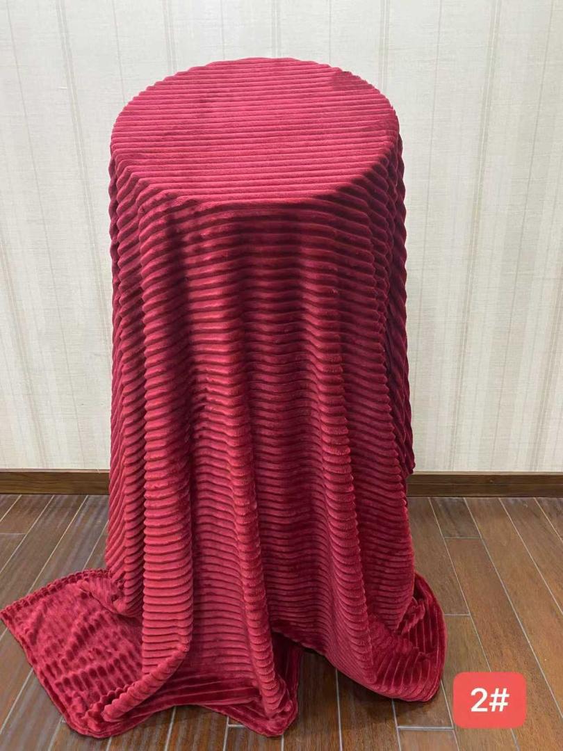 SHERMAN PLAIN THROW BLANKETS.  MATERIAL- VELVET. CAN BE USED IN THE SITTING ROOM, BEDROOM, IN THE CAR AND EVEN OUTDOOR . THEY ARE BIG ENOUGH TO CUDDLE ATLEAST 2 PEOPLE. AVAILABLE IN 4/5,5/6,6/6    OS