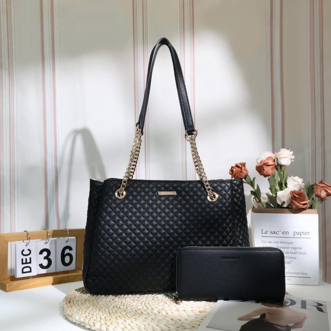 HIGH QUALITY LADIES HANDBAGS,  FASHION BAGS 2 IN 1. SHOULDERS BAGS AVAILABLE IN DIFFERENT COLOURS.