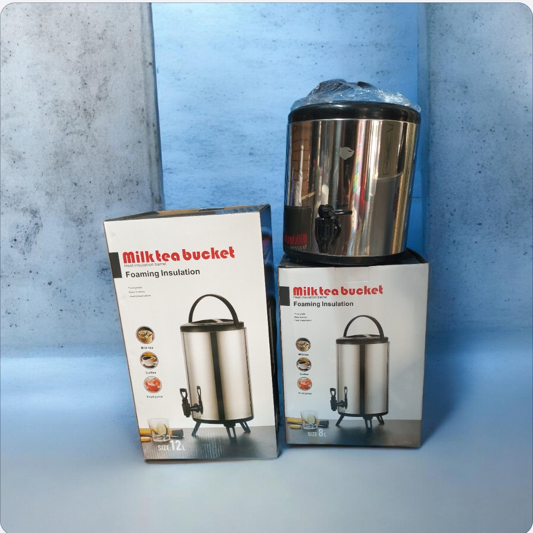 TEA URN INSULATED 8Made of stainless steel construction. Concealed heating element. This product features energy saving functions and has a unique lid which  prevents condensation escaping this
