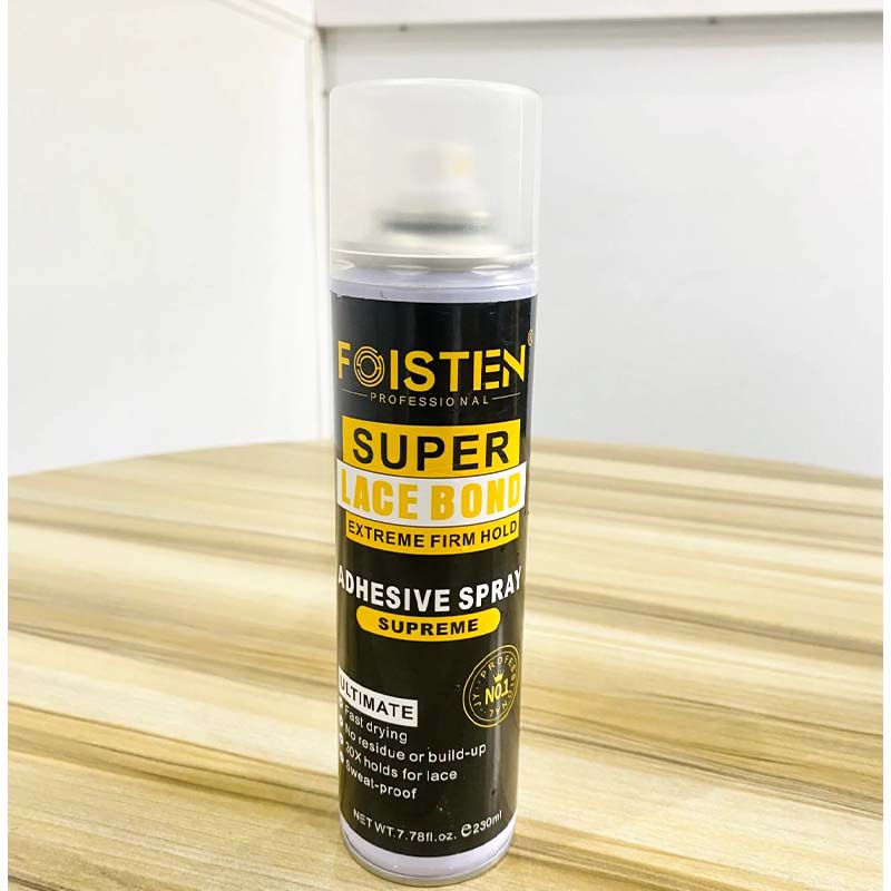 3 Pack Foisten Lace Melting Spray 3 Pack Original Active Supreme Strong Hold Wig Adhesive Bundle Fast Drying Waterproof Sweat Resistant Long Lasting Natural Melt Spray Professional Use 3x230ml