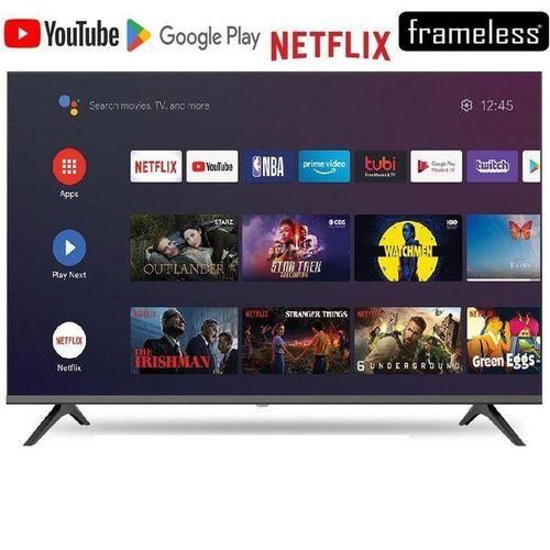 Gld 32" INCH Frameless Smart Android TELEVISION DIGITAL TV, Bluetooth Television, Inbuilt Decoder for local channels,(1 Year Warranty)+ Free Bracket + Extension (1YR WRTY)