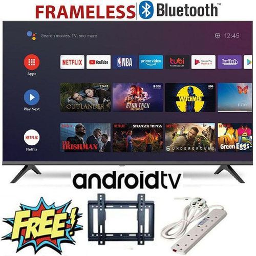 Gld 32" INCH Frameless Smart Android TELEVISION DIGITAL TV, Bluetooth Television, Inbuilt Decoder for local channels,(1 Year Warranty)+ Free Bracket + Extension (1YR WRTY)