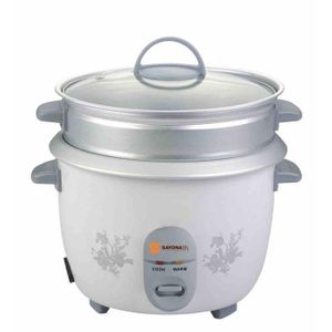 Brand New Ramtons 2.8L Rice Cooker and Steamer | 2-in-1 Rice Cooker & Steamer for Everyday Convenience | Cook. Steam. Serve.