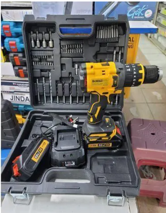88V Cordless Electric Hammer Drill 47PC ToolSet