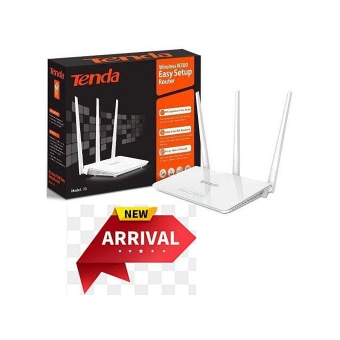 tenda F3 N300 300Mbps Wireless WiFi Router .
