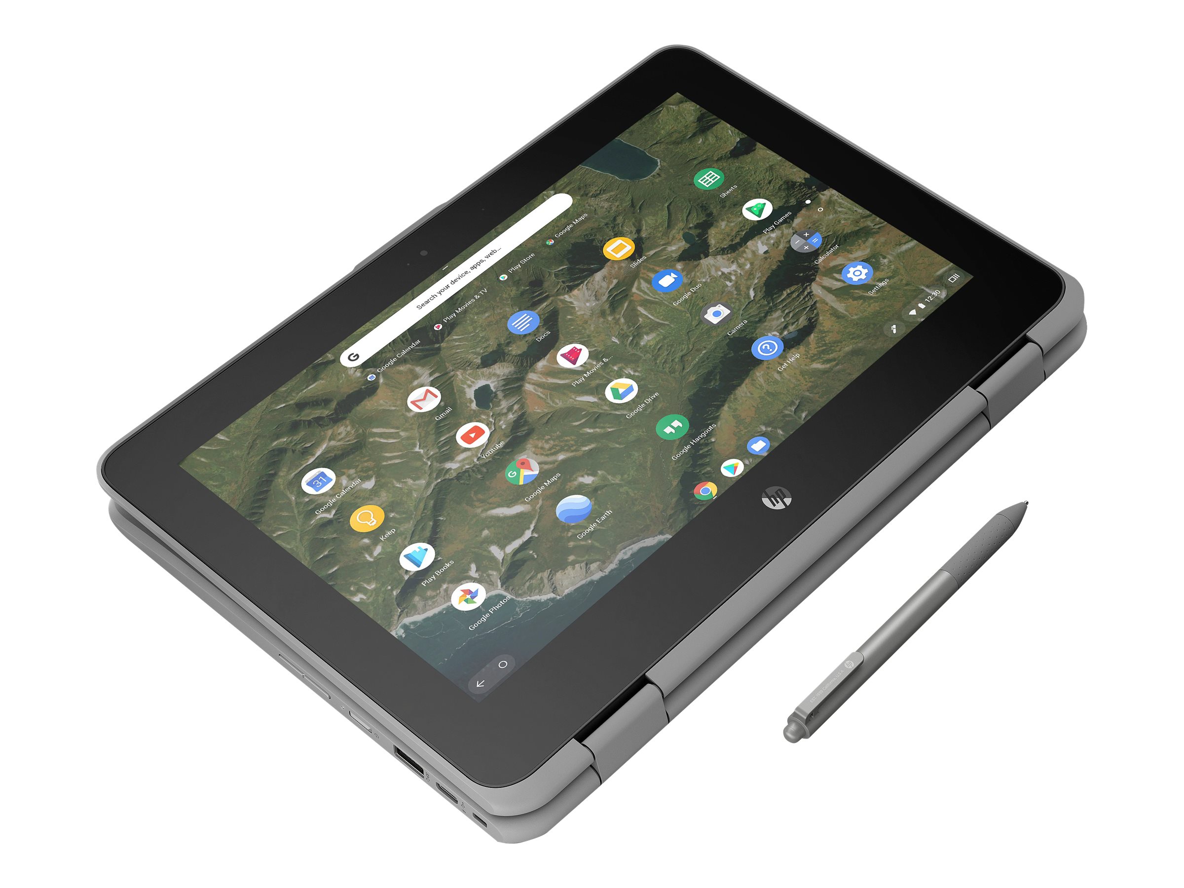 HP CHROMEBOOK X360 11 G2 2 IN1 4GBRAM 64GB STORAGE TOUCHSCREEN
Processor: Intel Celeron N4000 / N4100 (up to 2.4GHz)
RAM: 4GB DDR4
Storage: 64GB eMMC
OS: Chrome OS (fast, virus-free, Google apps ready