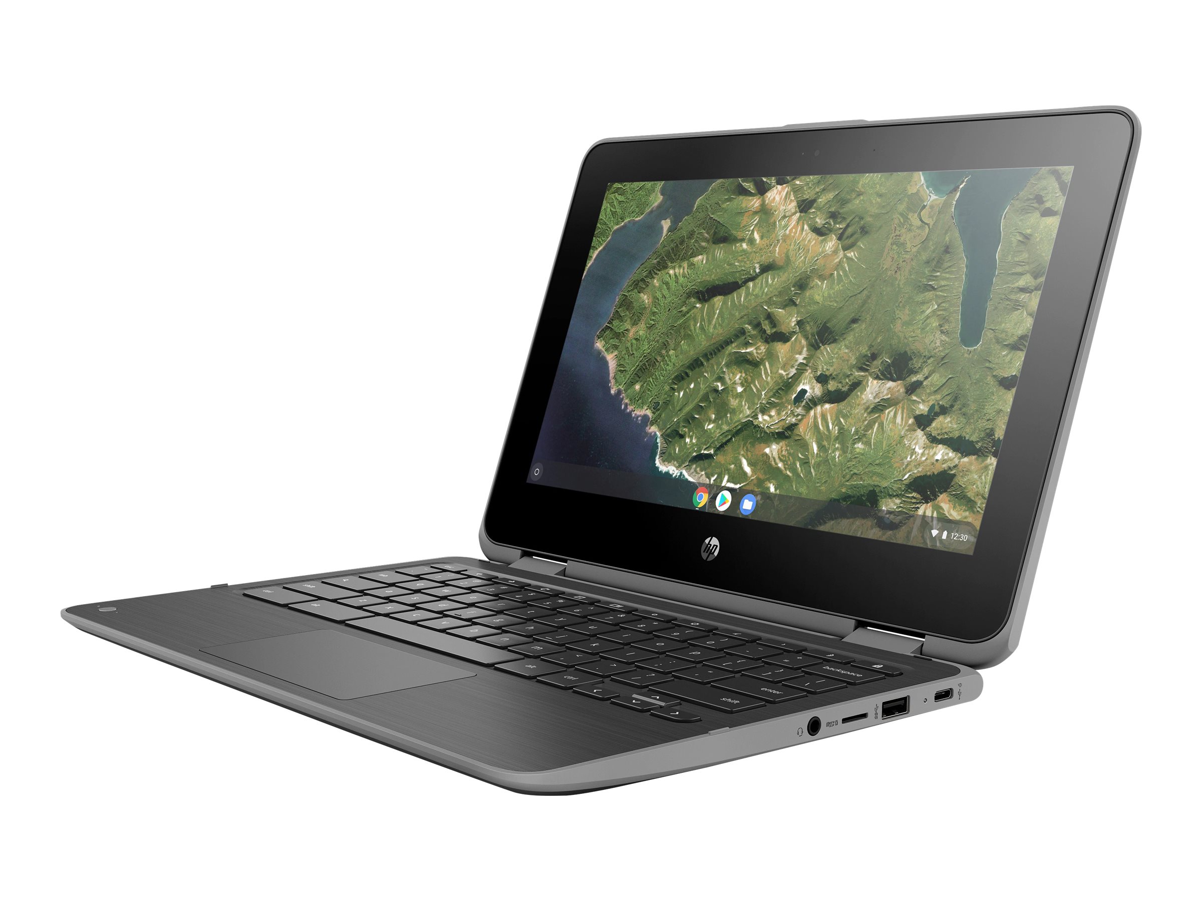 HP CHROMEBOOK X360 11 G2 2 IN1 4GBRAM 64GB STORAGE TOUCHSCREEN
Processor: Intel Celeron N4000 / N4100 (up to 2.4GHz)
RAM: 4GB DDR4
Storage: 64GB eMMC
OS: Chrome OS (fast, virus-free, Google apps ready