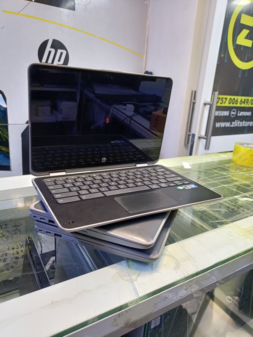 HP CHROMEBOOK X360 11 G2 2 IN1 4GBRAM 64GB STORAGE TOUCHSCREEN
Processor: Intel Celeron N4000 / N4100 (up to 2.4GHz)
RAM: 4GB DDR4
Storage: 64GB eMMC
OS: Chrome OS (fast, virus-free, Google apps ready