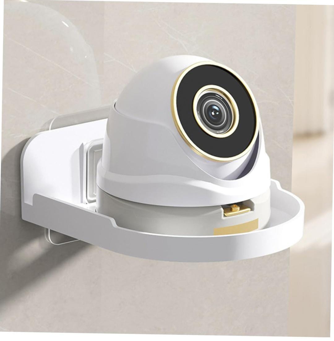 No-Drill Camera Wall Mount Bracket – DIY Security Camera Holder, Wall & Ceiling Mount Stand