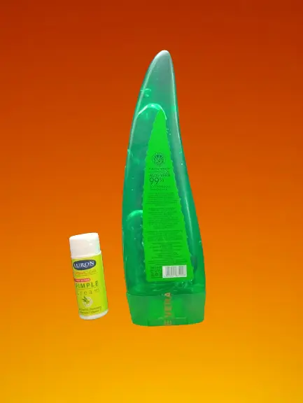 ALOE VERA SOOTHING GEL ,120ML WITH A FREE PIMPLE CREAM