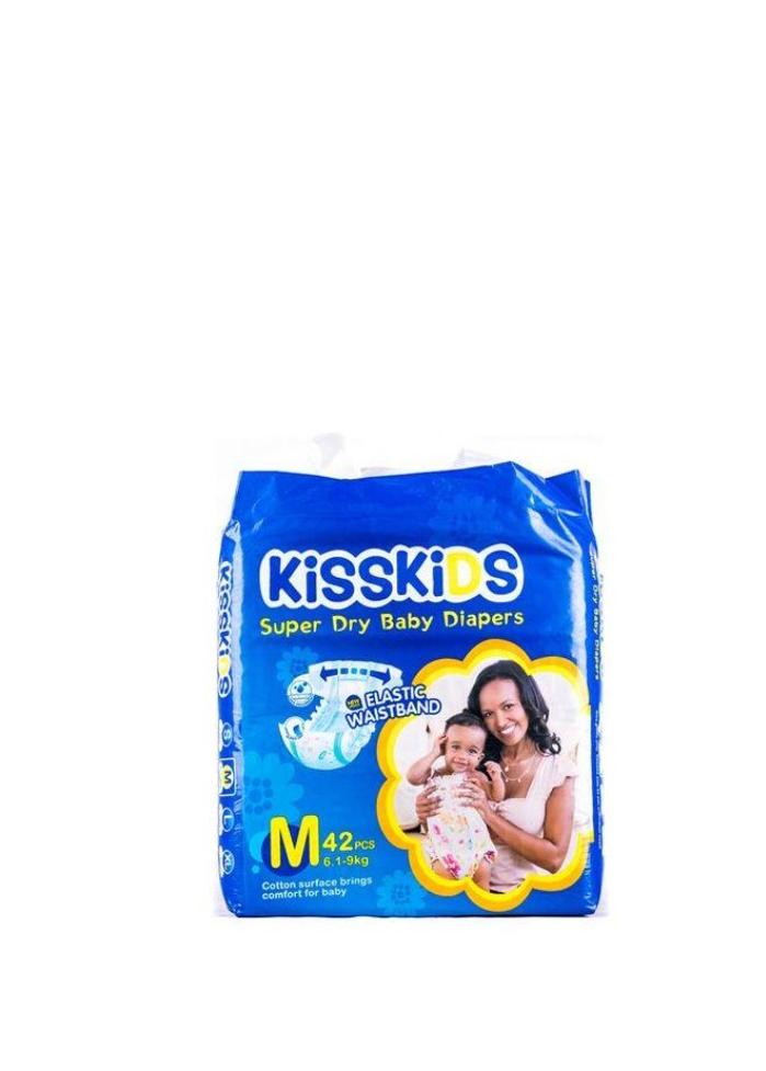 KISSKIDS SOFT AND BREATHABLE BABY DIAPERS, ALL SIZES AVAILABLE