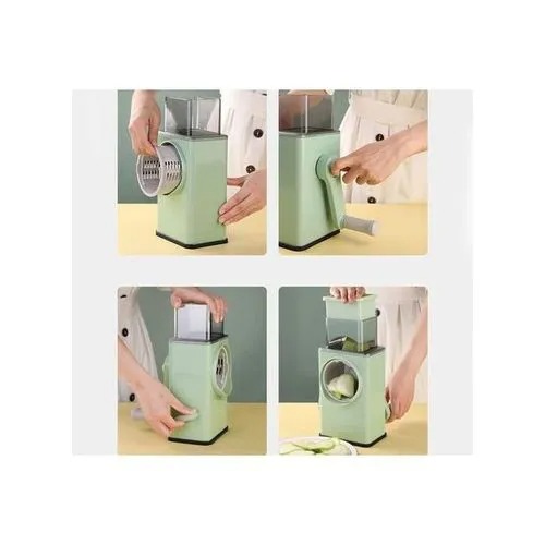 3 In 1 Square Storm Vegetables Cutter, Chopper Slicer 3 Drum Blades