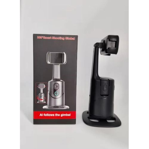 Smart gimbal 360 auto face tracking gimbal stabilizer All in one rotation for smartphone AI video vlog tripod phone holder Q12