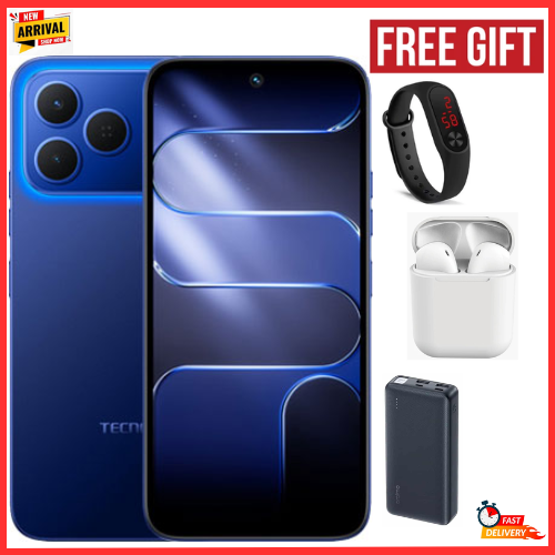 New Arrival Tecno SPARK 50 4G 128GB ROM+ 4GB RAM 6.78" SCREEN 120Hz Refresh Rate 6700mAh Battery 50MP CAMERA ANDROID 16
