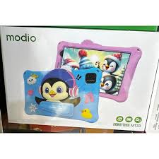 [NEW ARRIVAL] Modio M68 Kid's Tablet - 7" IPS LCD Screen, 6GB RAM+128GB ROM, 3000mAh Battery, 8MP Main & 5MP Selfie Cameras, WiFi, Parental Control, Preloaded Learning Apps, Proof Case - Tablets