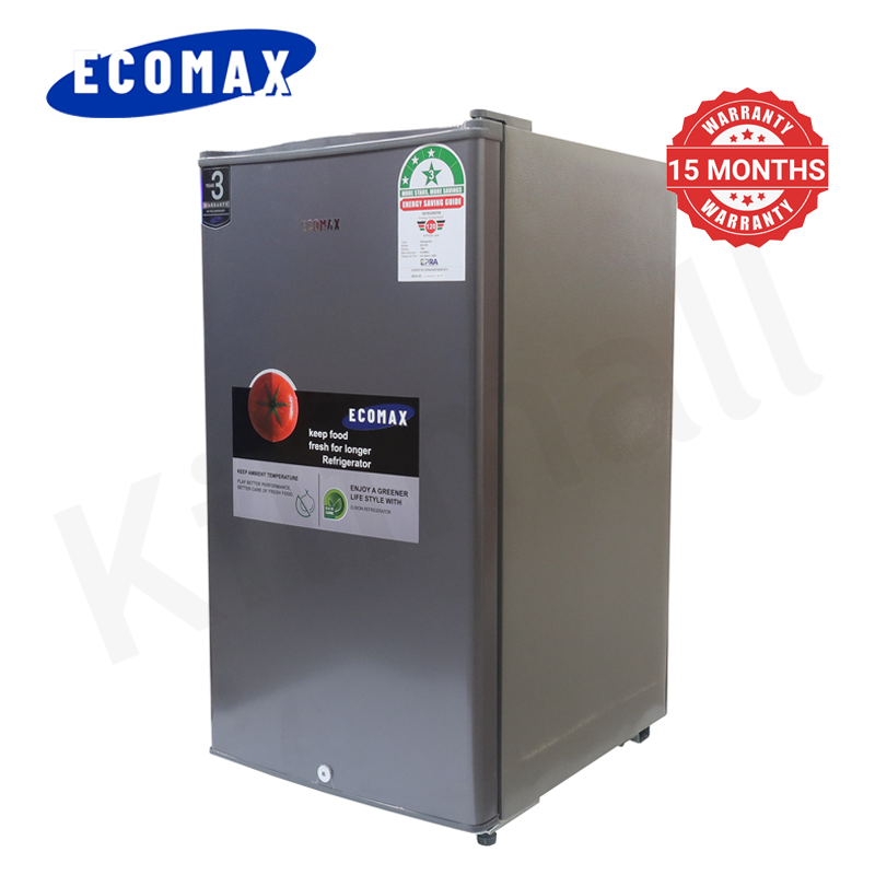 ECOMAX 90L Single Door Refrigerator Home Improvement Energy Saving Fridge with Lock and Keys BCD-90