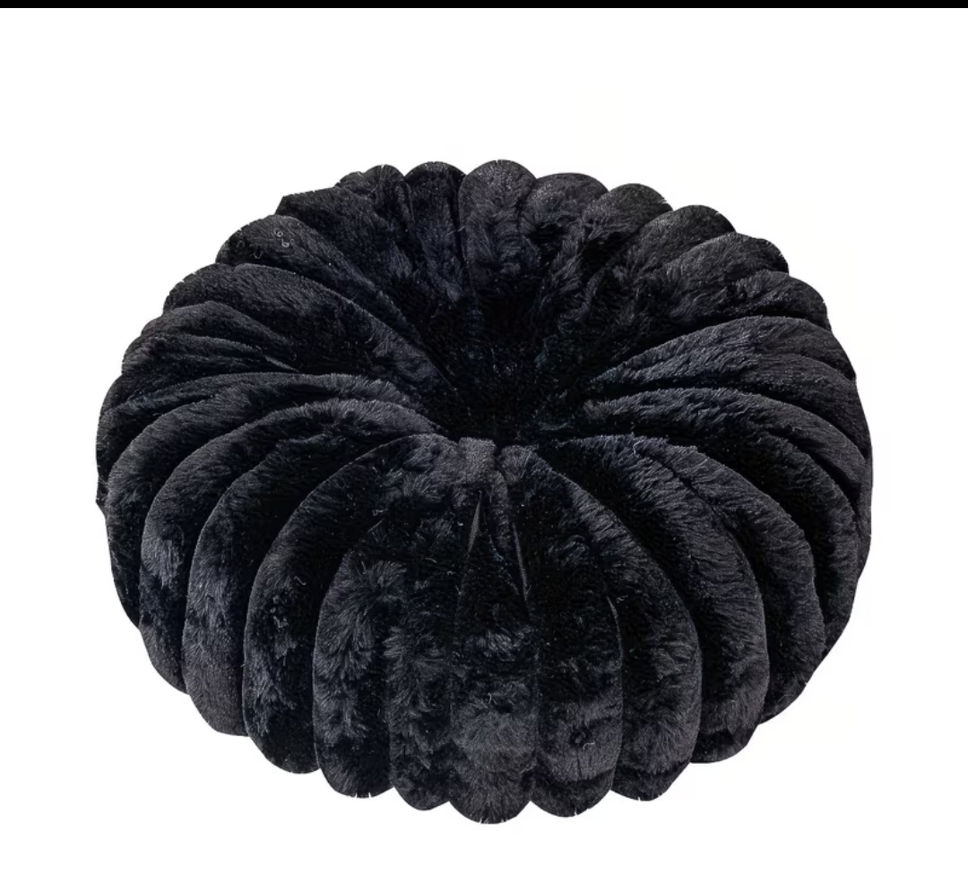 Luxury Pleated Round Cushion Covers - Modern Decorative Throw Pillow