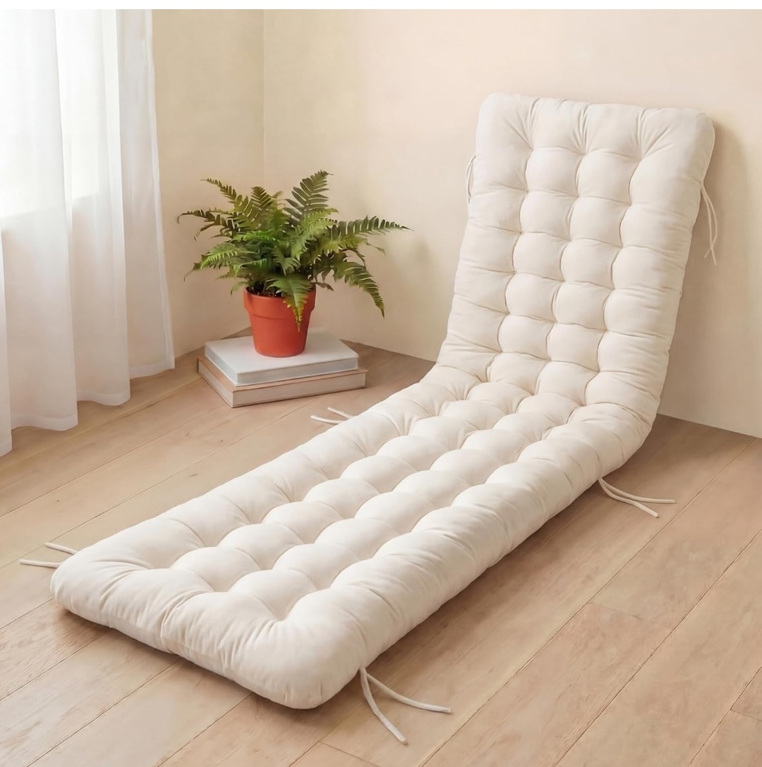 Long Floor Cushion Large Floor Cushion with Brushed Cotton 74.8 x 27.5 x 3.15 in Jumbo Lounger Pillow for Outdoor Indoor Bay Window Meditation Yoga Reading Sleeping