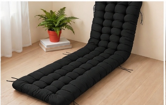 Long Floor Cushion Large Floor Cushion with Brushed Cotton 74.8 x 27.5 x 3.15 in Jumbo Lounger Pillow for Outdoor Indoor Bay Window Meditation Yoga Reading Sleeping