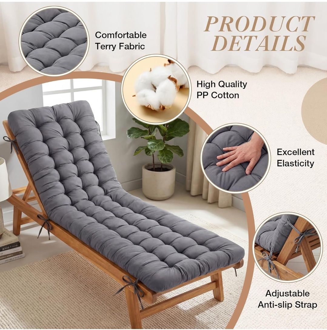 Long Floor Cushion Large Floor Cushion with Brushed Cotton 74.8 x 27.5 x 3.15 in Jumbo Lounger Pillow for Outdoor Indoor Bay Window Meditation Yoga Reading Sleeping